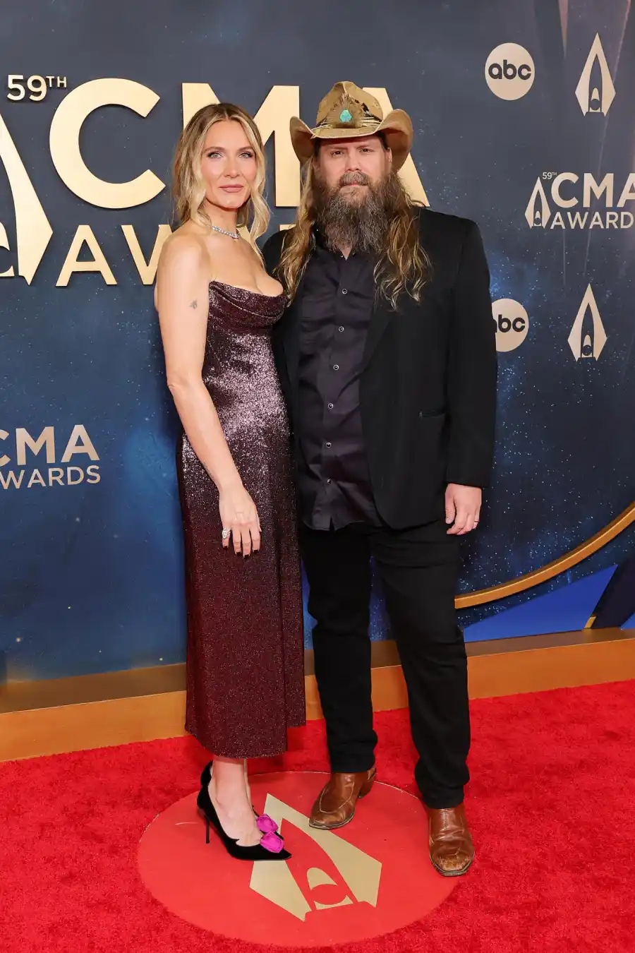 CMA Awards 2025 59th Arrivals Morgane Stapleton and Chris Stapleton 2247546015