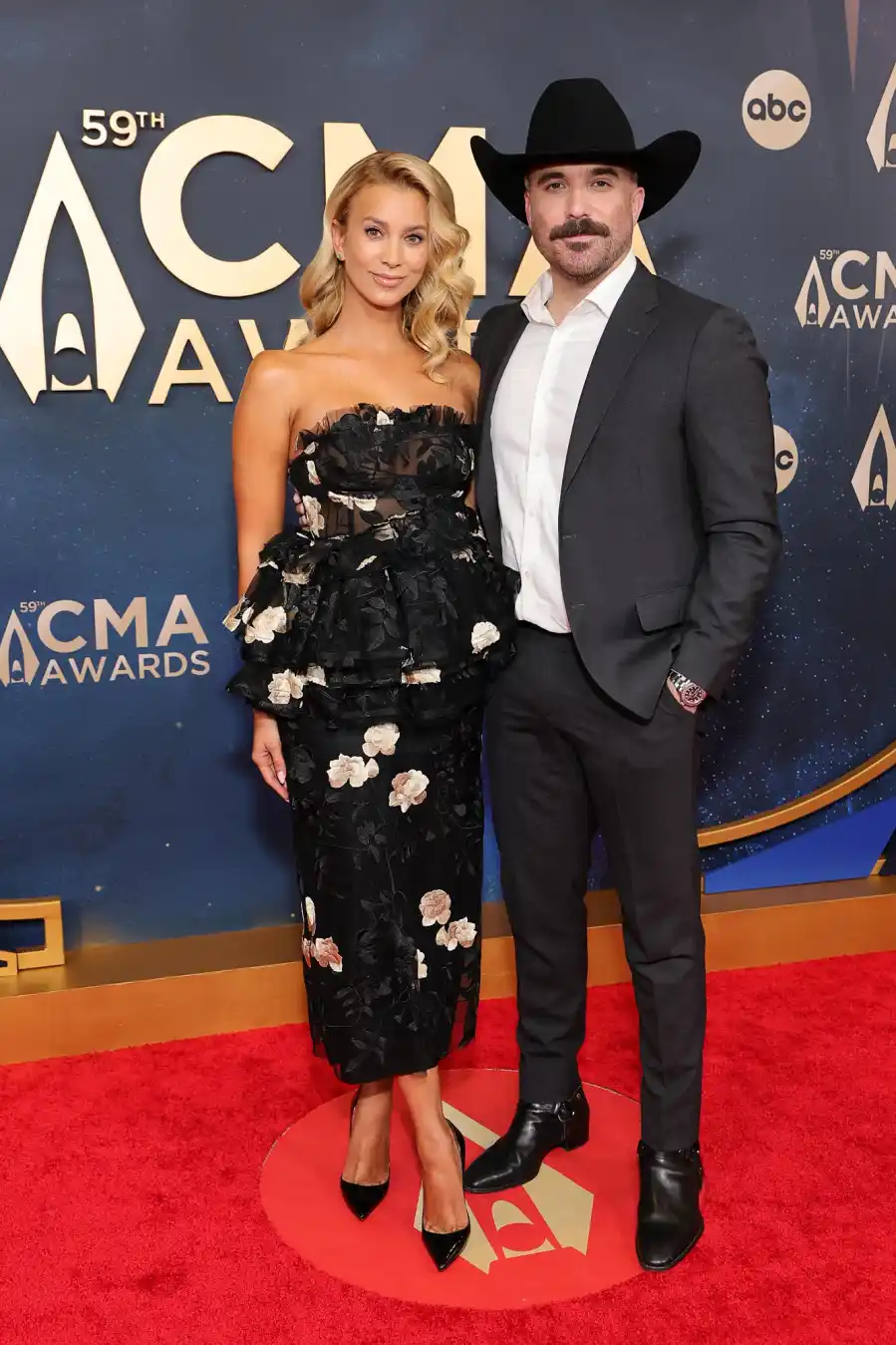 CMA Awards 2025 59th Arrivals Sabina Gadecki Rich and Tyler Rich 2247550242