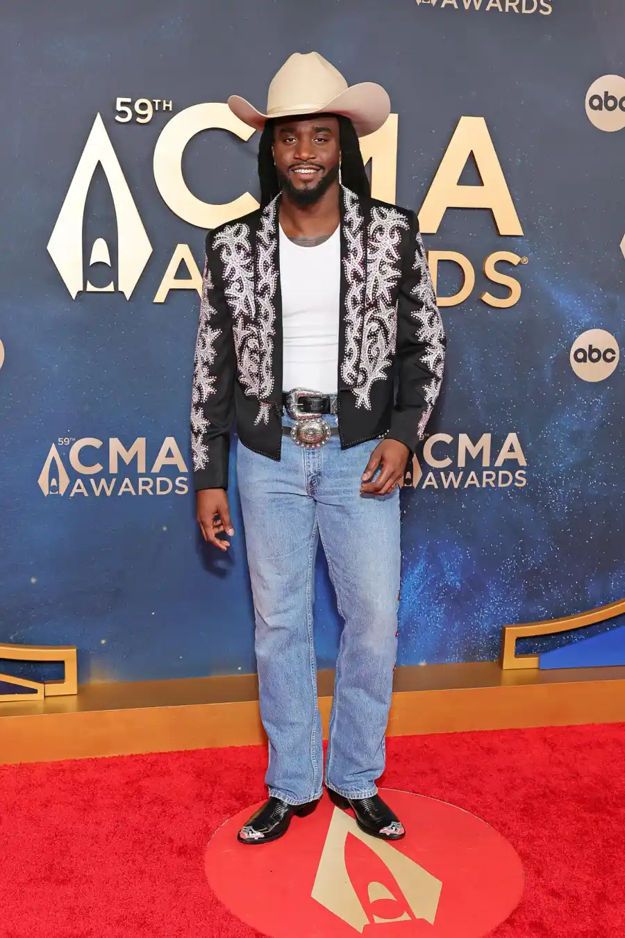 CMA Awards 2025 59th Arrivals Shaboozey 2247542487