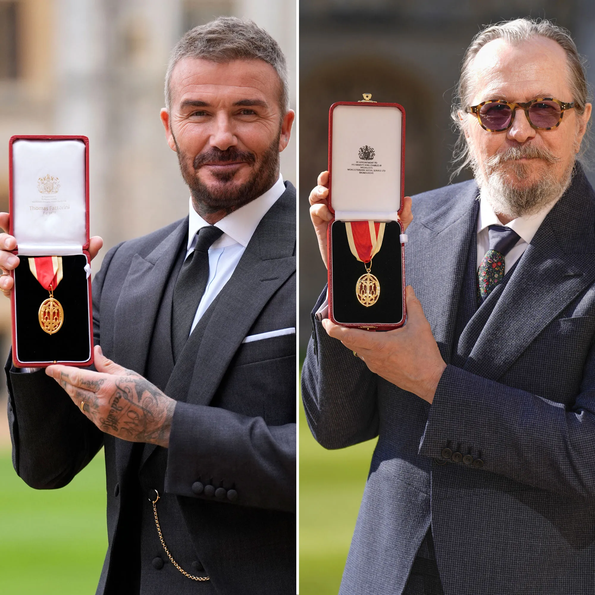 Celebs Who Have Been Knighted By the British Royal Family David Beckham Gary Oldman