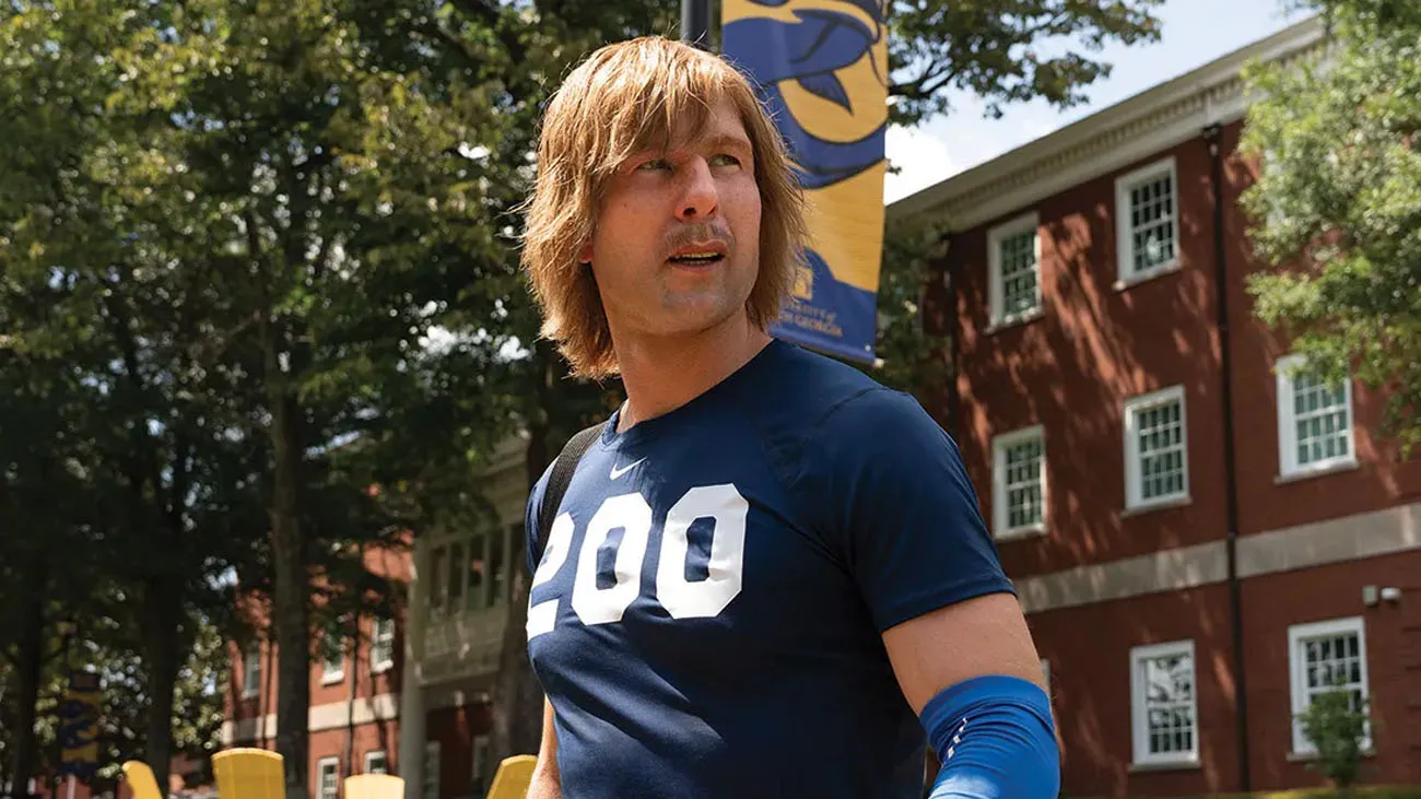 Glen Powell in Chad Powers