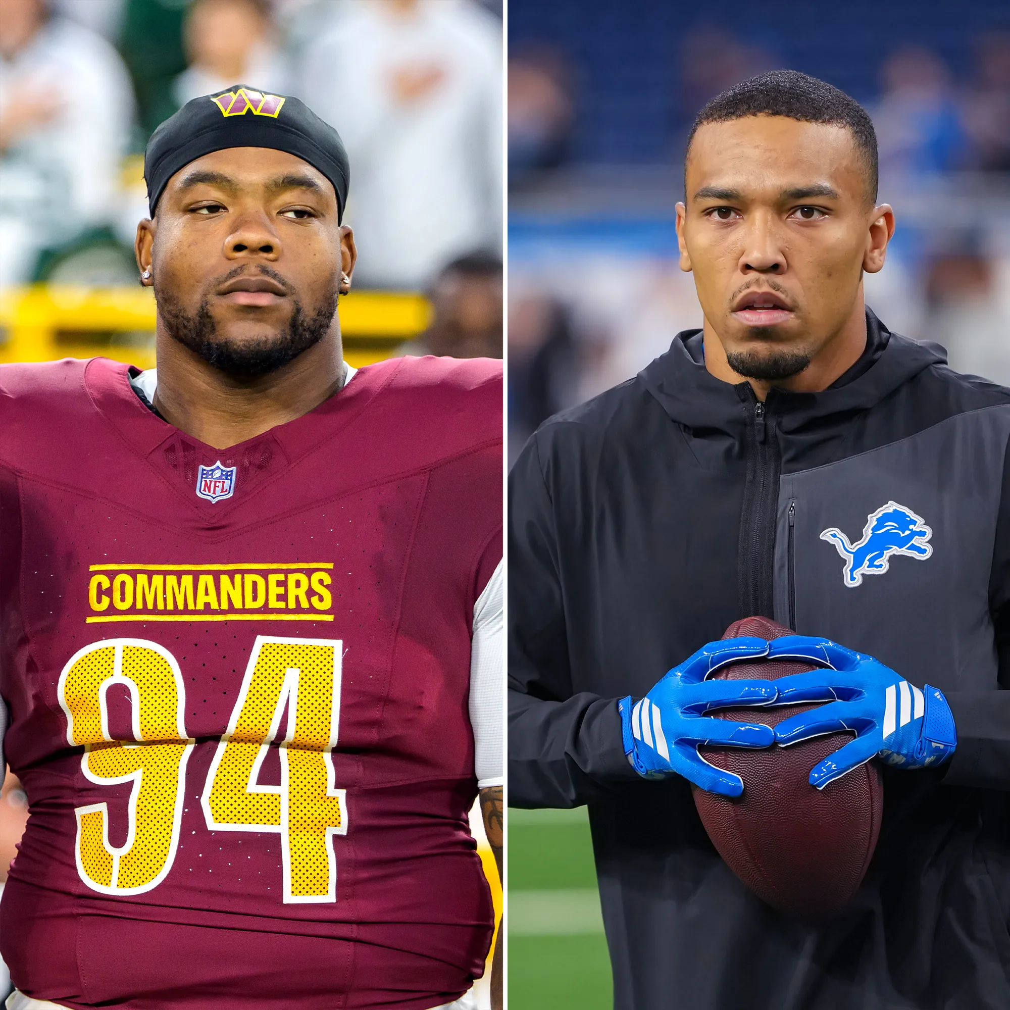 Commanders Daron Payne Suspended for Punching Lions Amon Ra St Brown in Chaotic Scene