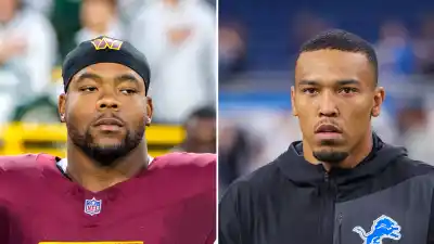 Commanders Daron Payne Suspended for Punching Lions Amon Ra St Brown in Chaotic Scene