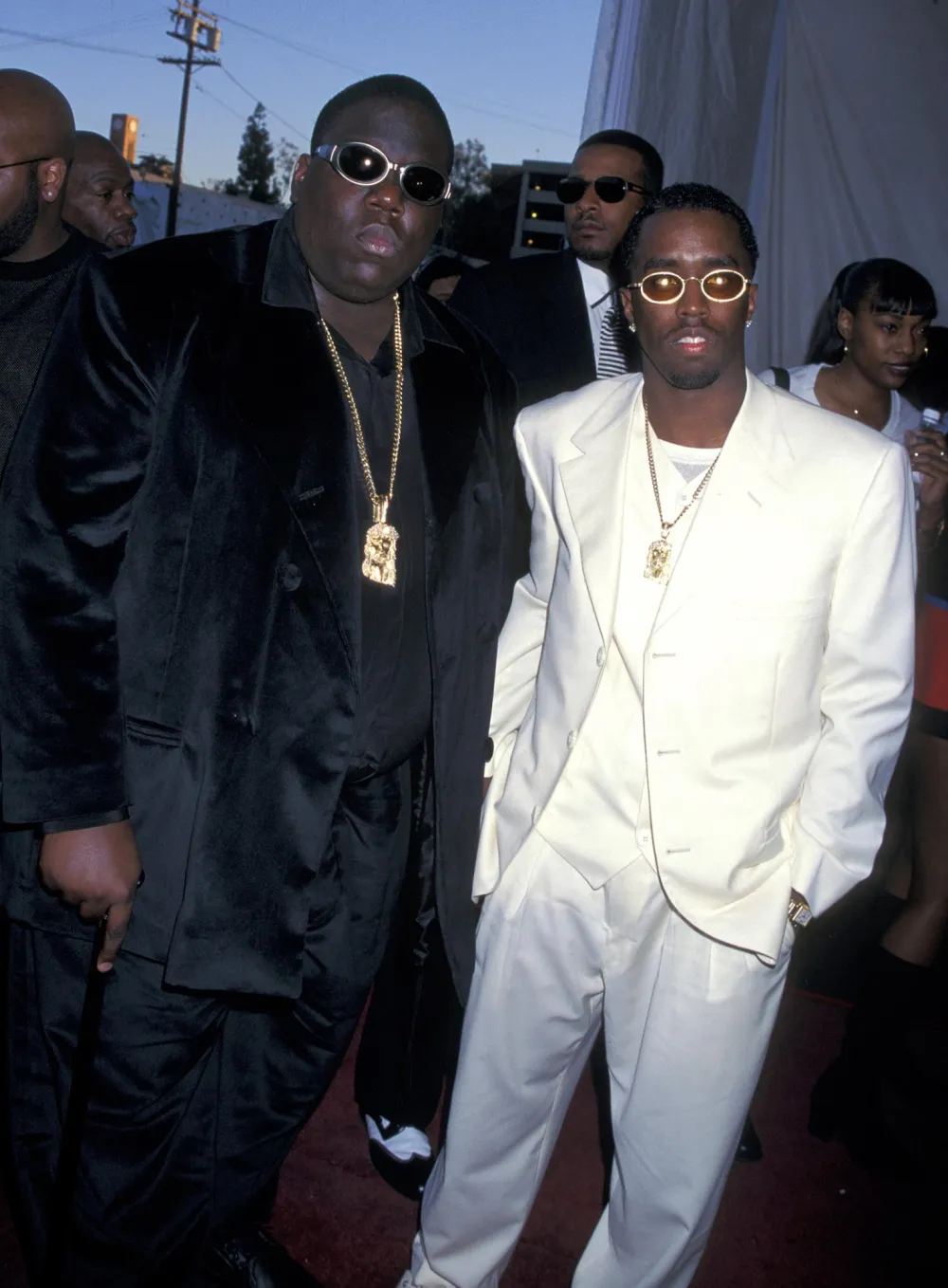Diddy s Connection to Tupac Shakur and The Notorious B I G Explained Their Deaths Case Updates and More GettyImages 75503991