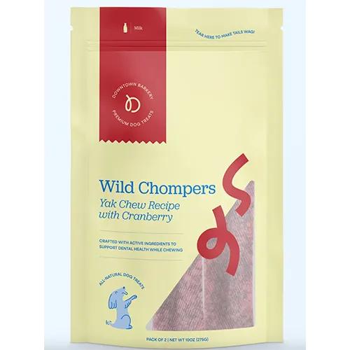 Downtown Pet Supply Long-Lasting Dental Yak Chews