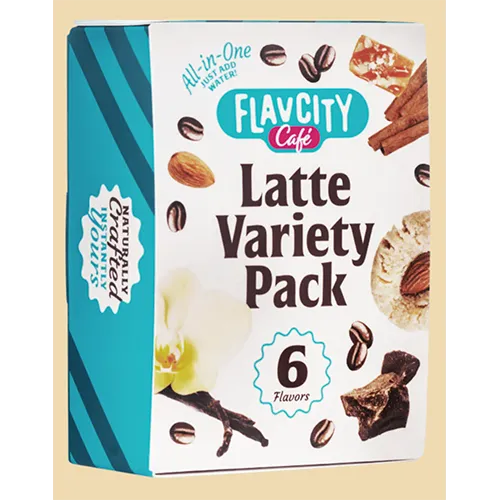 FlavCity Instant Latte Variety Pack