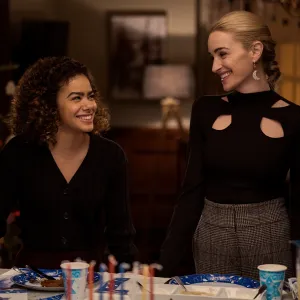 How Ginny & Georgia's Brianne Howey Celebrates Holidays With Daughter on Set