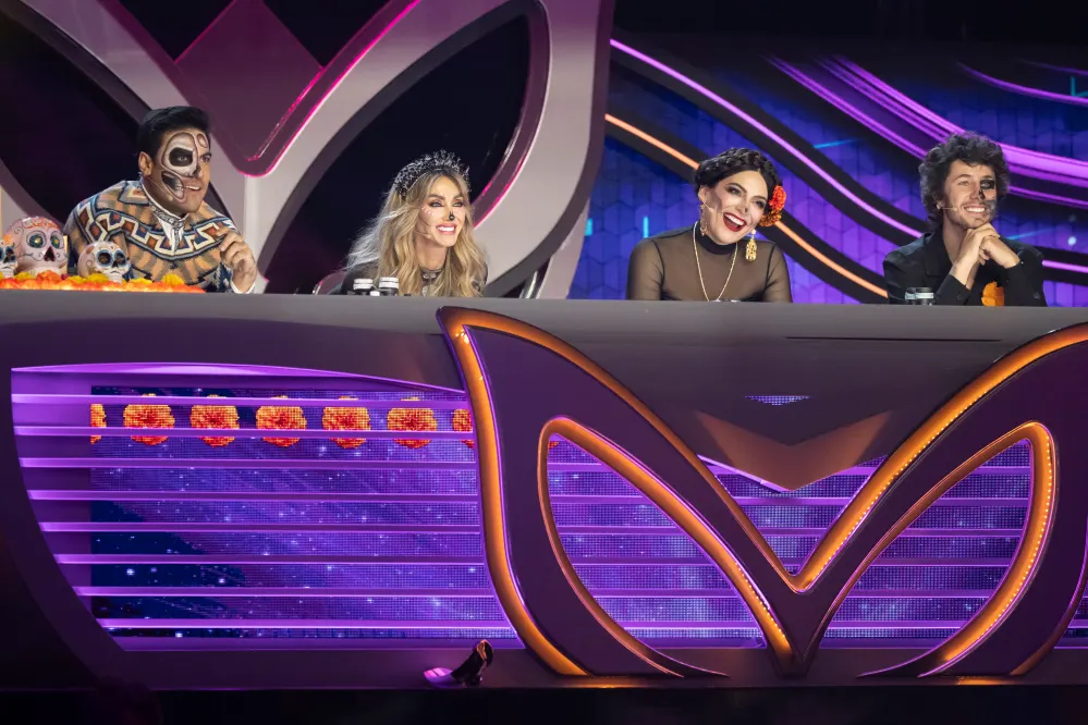 Panel de 'Quien es la M&aacute;scara', episodio 4.