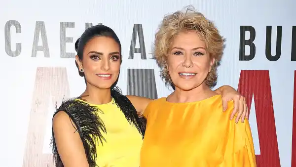 Gabriela Michele with daughter Aislinn Derbez