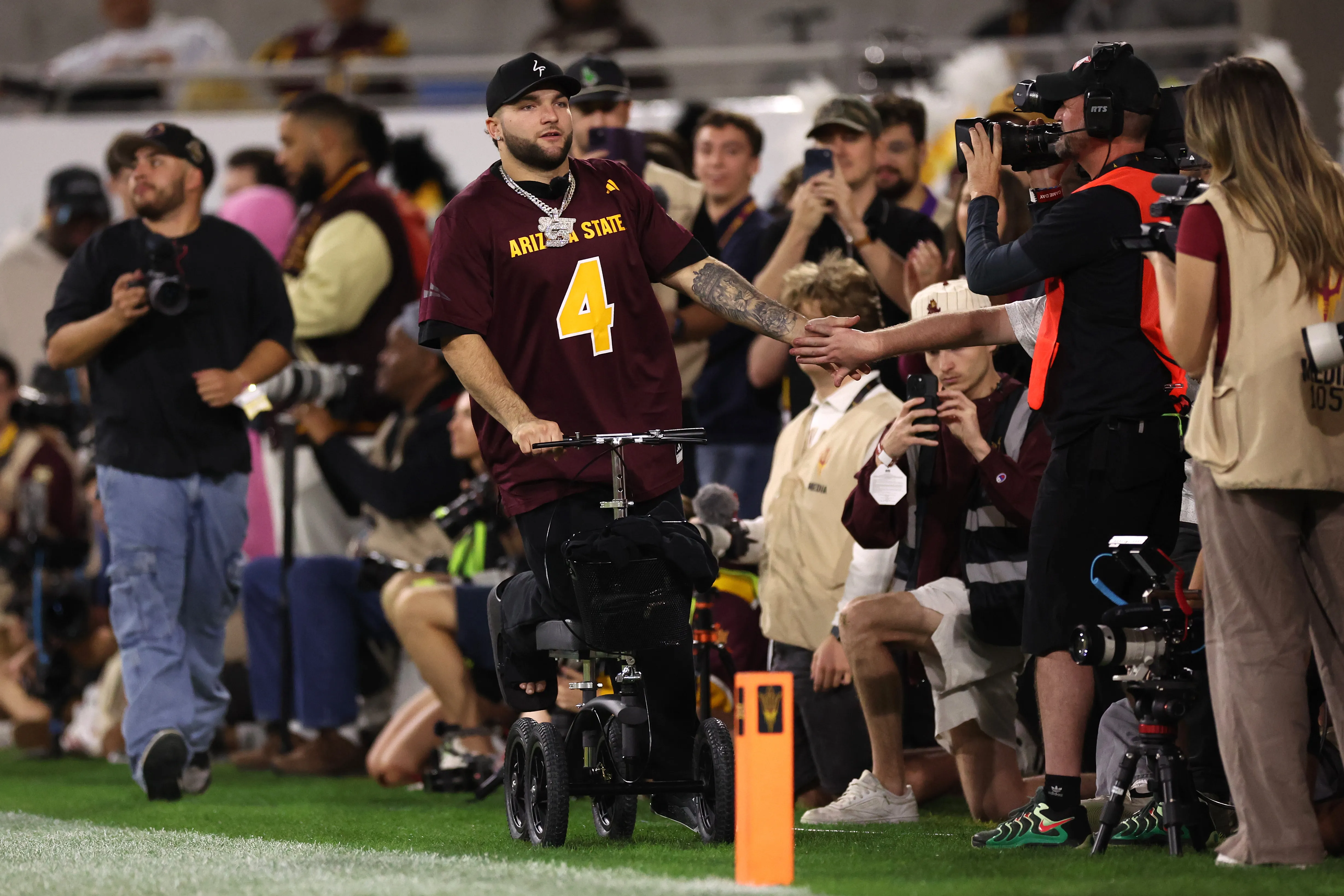 Getty Images Cam Skattebo at arizona state