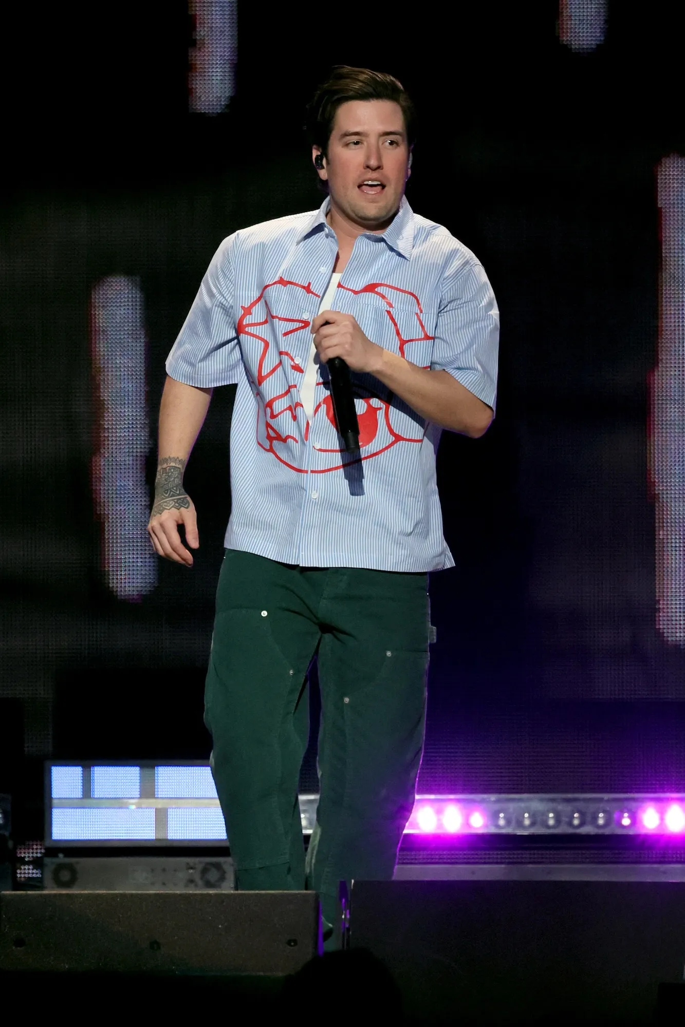 Big Time Rush's Logan Henderson Gives Update After Being Taken to ER After Onstage Fall