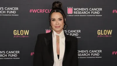 Kyle Richards arrives at "An Unforgettable Evening" Benefiting The Woman's Cancer Research Fund at Beverly Wilshire, A Four Seasons Hotel on April 10, 2024 in Beverly Hills, California.