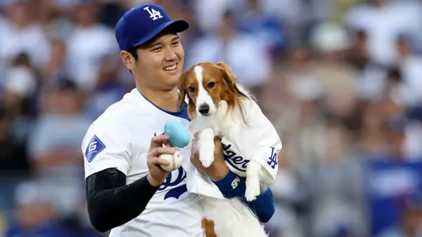 Shohei Ohtani Kissed His Dog Instead of His Wife After Winning MVP Award