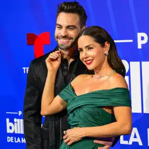 Frederik Oldenburg y la actriz colombiana Carmen Villalobos