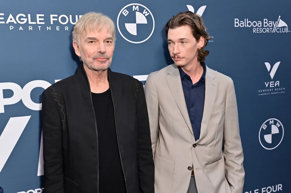 Jacob Lofland and Billy Bob Thornton Excl