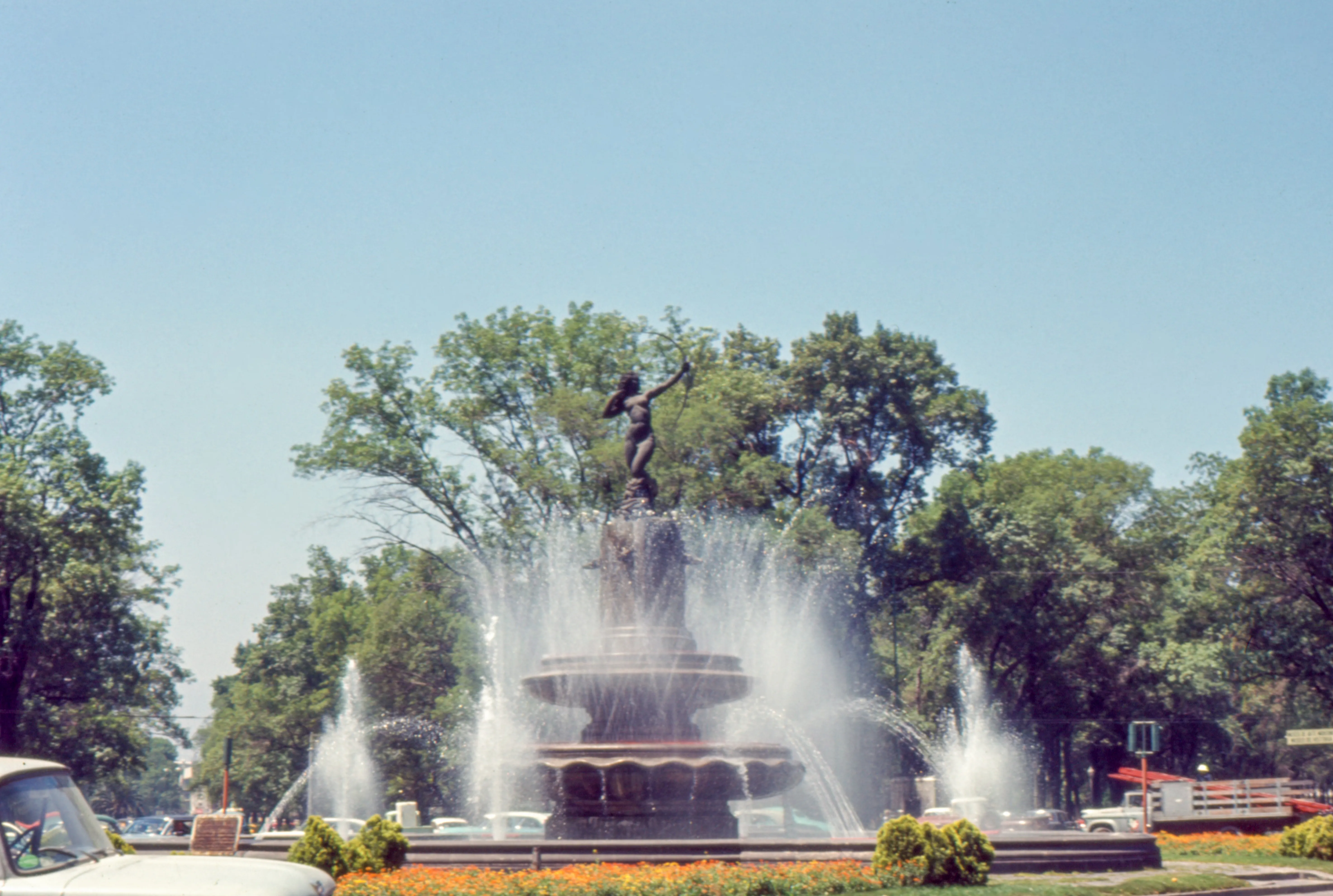 Ciudad de México en los años 60.