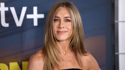 Jennifer Aniston attends "The Morning Show" Season 4 New York Premiere at Museum of Modern Art on September 09, 2025 in New York City.