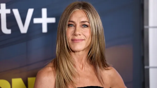 Jennifer Aniston attends "The Morning Show" Season 4 New York Premiere at Museum of Modern Art on September 09, 2025 in New York City.