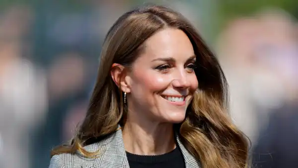 Catherine, Princess of Wales arrives for a visit to Sudbury Silk Mills on September 11, 2025 in Sudbury, England. The Princess of Wales is visiting mills in Sudbury and Cuxton today as she celebrates British creativity and craftsmanship.