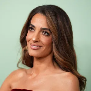 Amal Clooney at the "Jay Kelly" premiere during the 63rd New York Film Festival at Alice Tully Hall on September 29, 2025 in New York, New York.