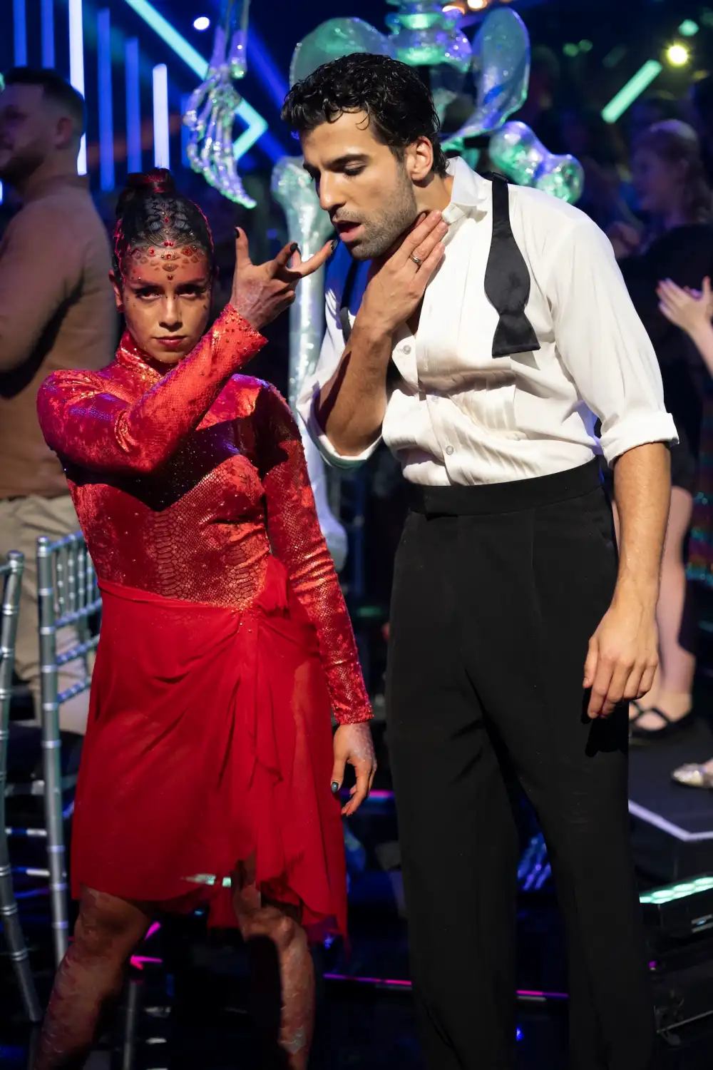 Jen Affleck Tearfully Reflects on 'DWTS' Journey Amid Whitney Leavitt Drama