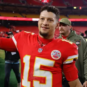 Patrick Mahomes Puts Ketchup on His Turkey for Thanksgiving and People Are Losing Their Minds