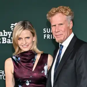 Will Ferrell Makes Rare Red Carpet Appearance With Wife Viveca Paulin at Baby2Baby Gala