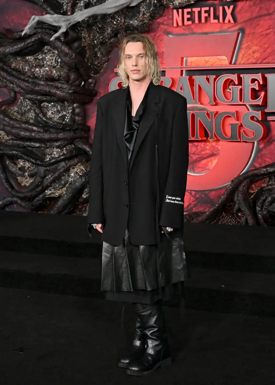 Stars Channel the Upside Down in Spooky Sexy Looks at the ‘Stranger Things’ Season 5 Premiere Red Carpet