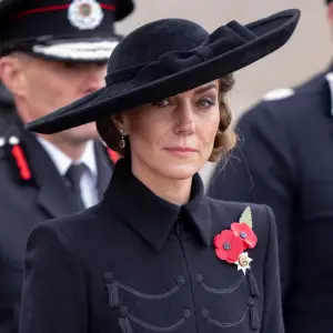 Kate Middleton Appears to Change Up Royal Protocol With Solo Armistice Day Outing