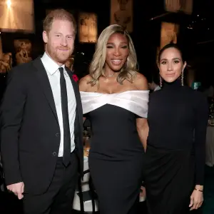 Prince Harry and Meghan Markle Support Serena Williams at Baby2Baby Event