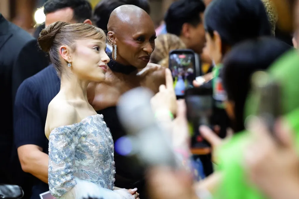 Ariana Grande Charged by Fan at Wicked Singapore Premiere as Cynthia Erivo Jumps to Protect Her from Scary Red Carpet Moment