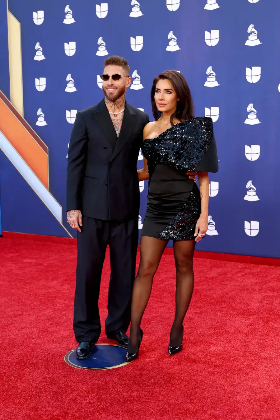 Sergio Ramos y su esposa Pilar Rubio.