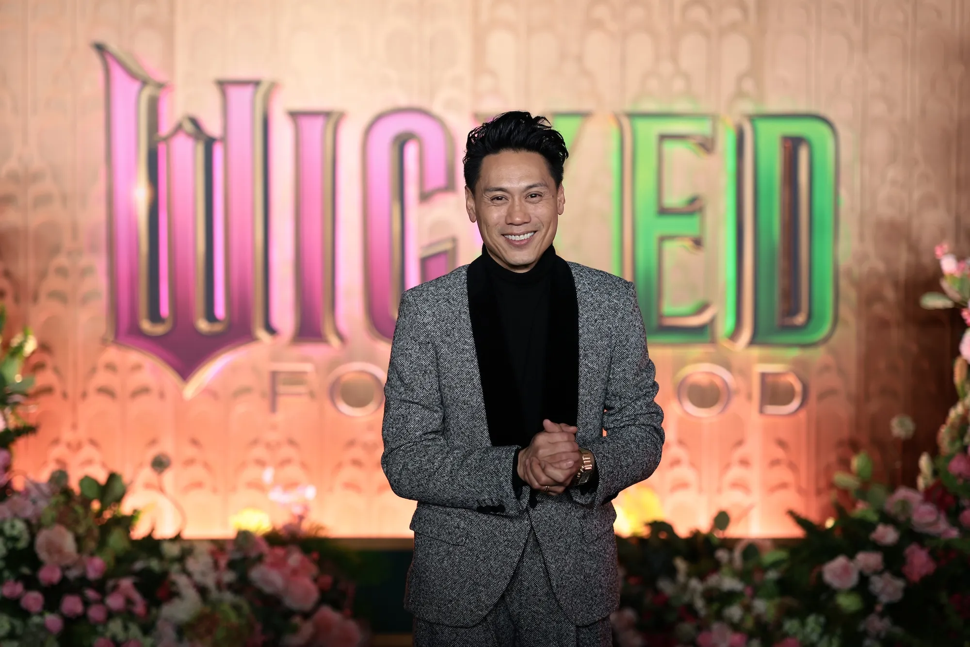 GettyImages-2247222800 Jon M. Chu Claps Back at Rumors He 'Forgot' Color Grading in Wicked Films
