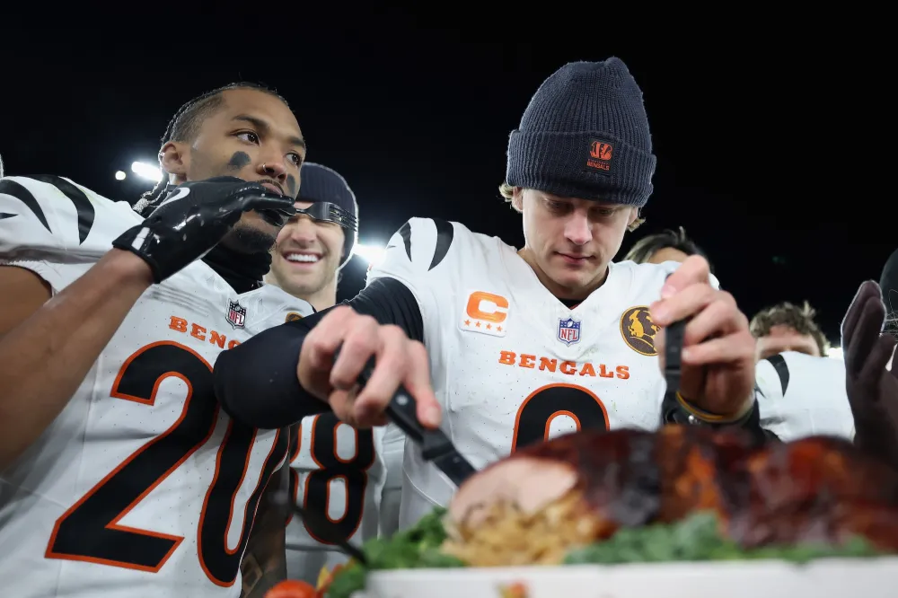 Why Bengals Joe Burrow Didnt Touch Turkey After Thanksgiving Win Over Ravens