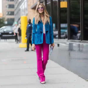 high-waisted pants