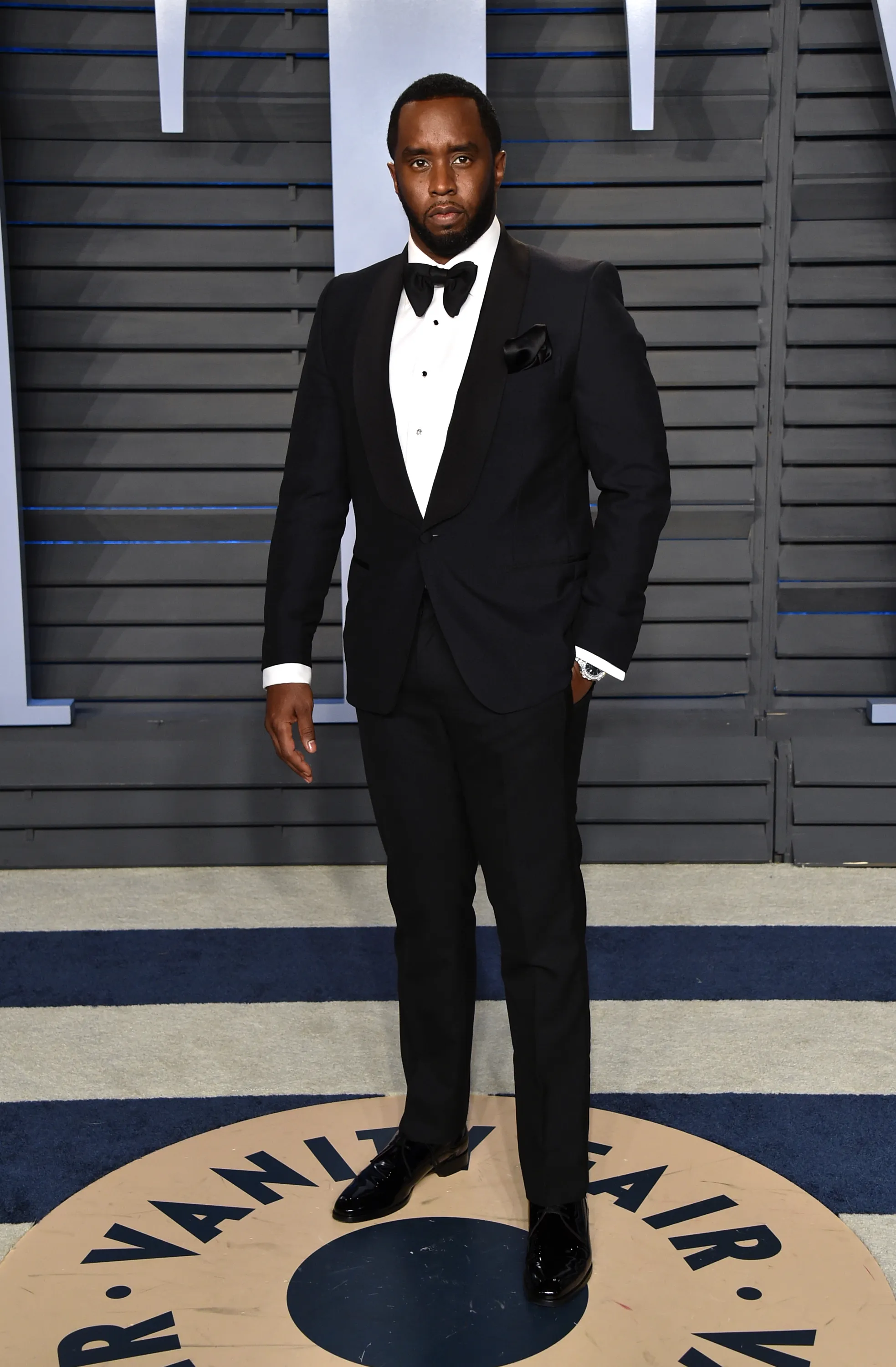 Sean Combs attends the 2018 Vanity Fair Oscar party.