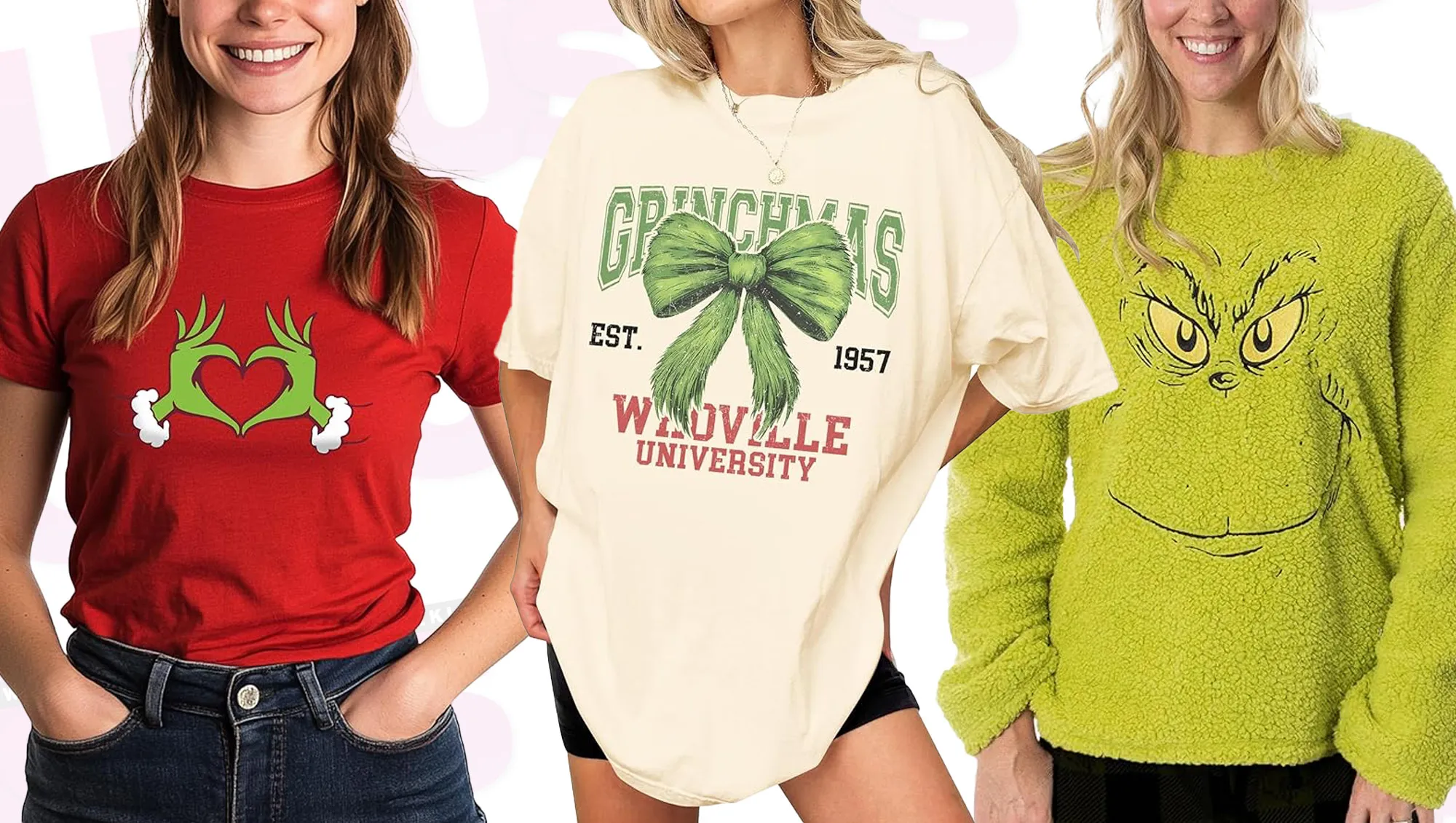 Grinch Tops and Sweaters