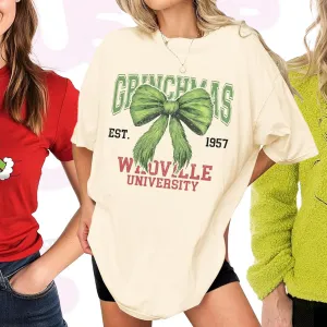 Grinch Tops and Sweaters