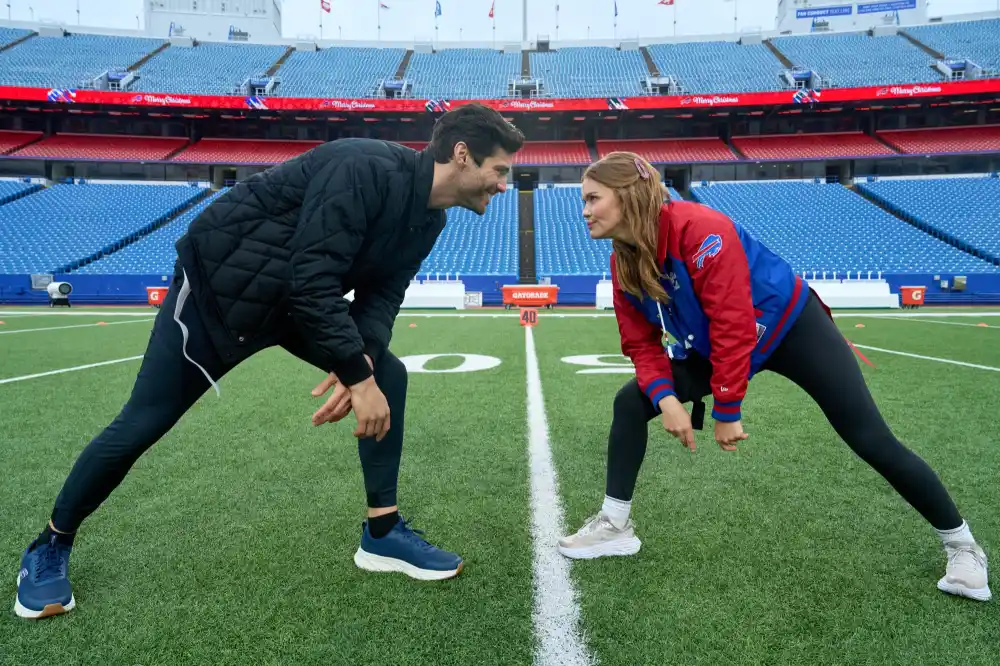 Hallmark A Bills Love Story Stars Nominate Next NFL Team for Holiday Movie Inline