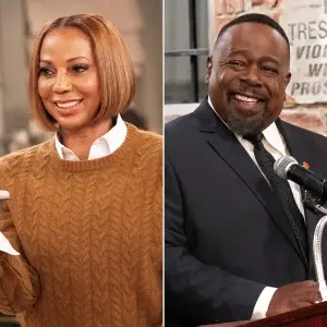 Holly Robinson Peete Joins The Neighborhood as Cedric the Entertainer Ex