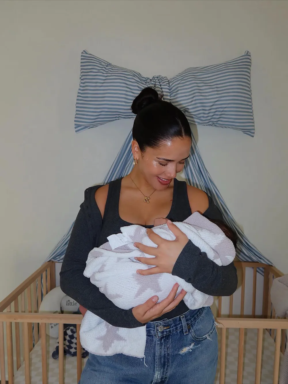 Inline Rams Star Puka Nacua Ex-Girlfriend Hallie Aiono Shared Pictures of Their Newborn as He Played on Sunday Night Football