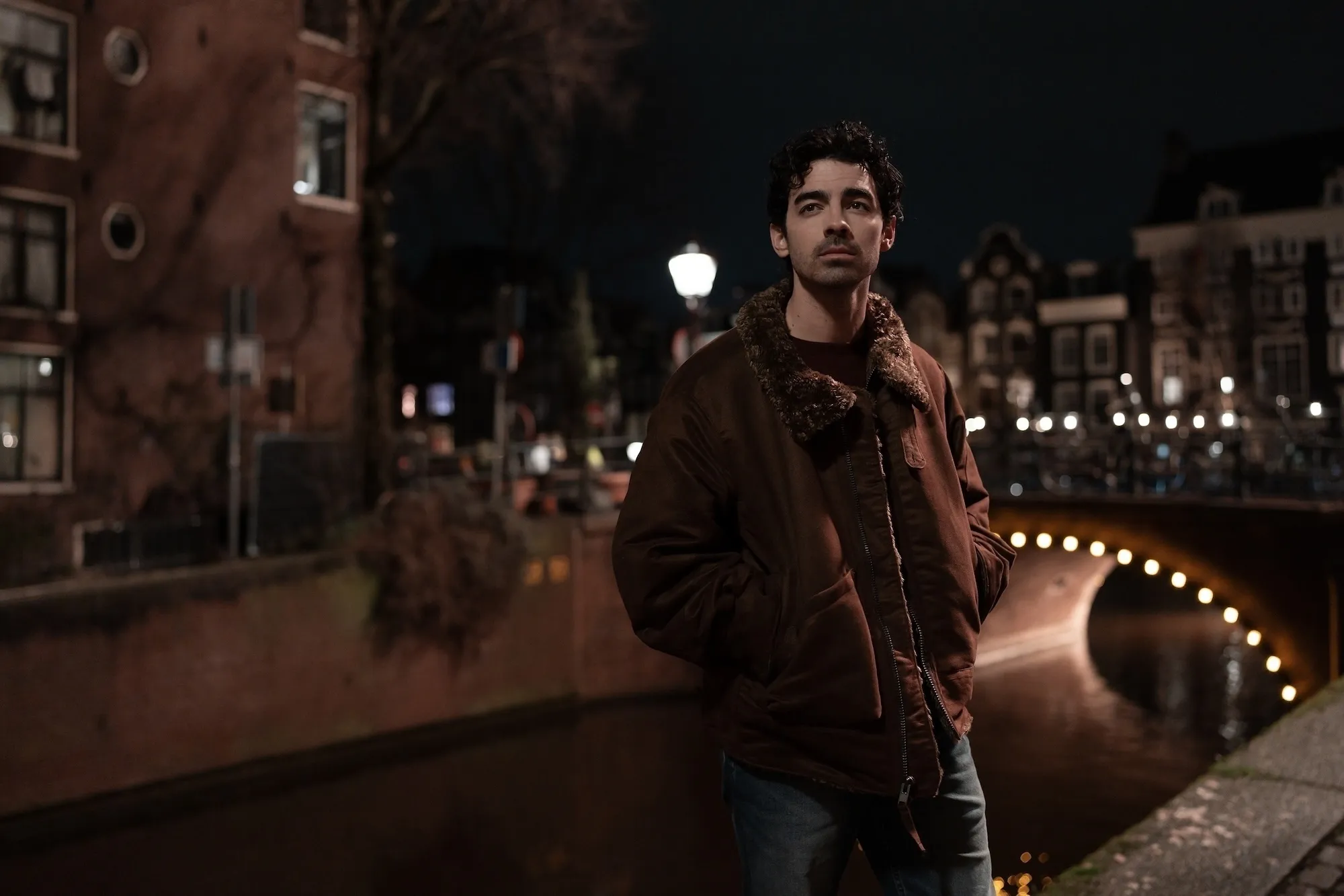 Joe Jonas in the Jonas Brothers Holiday Movie