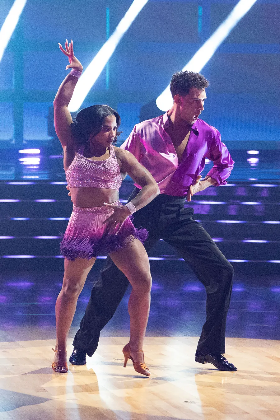 Jordan Chiles and Ezra Sosa Dancing With the Stars 20th Birthday Party