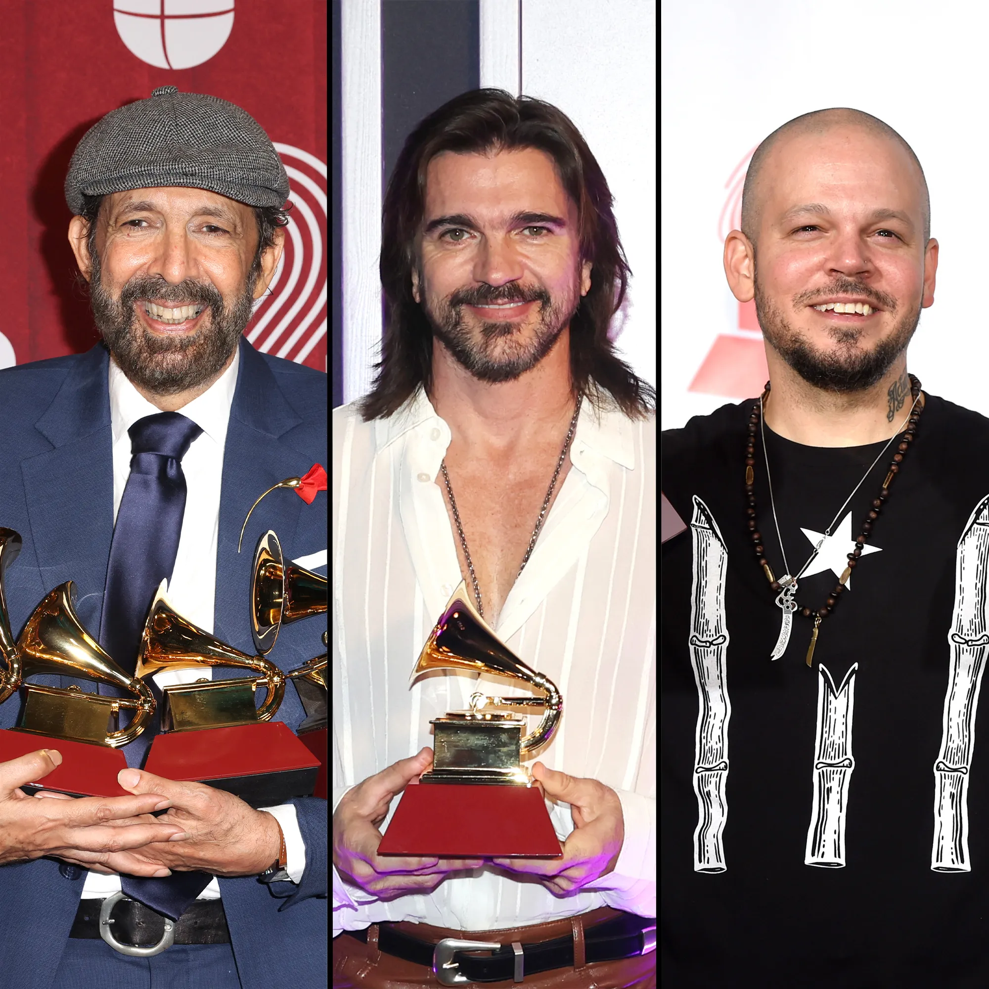 Juan Luis Guerra Juanes y Rene Perez