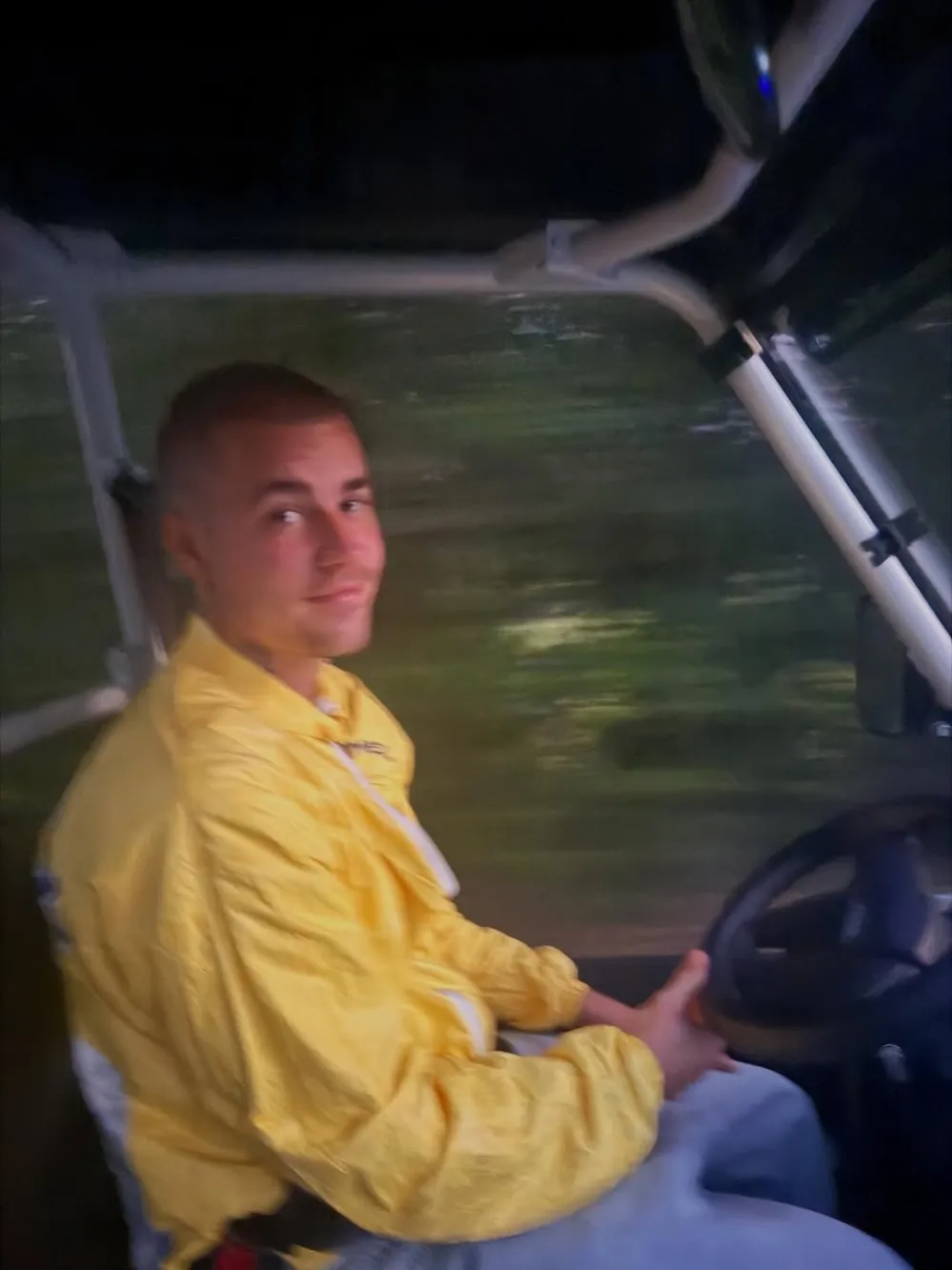 Justin and Hailey Bieber Share Sweet Kiss at Kendall Jenner's Birthday