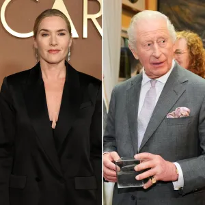 Kate Winslet Says She 1st Met King Charles III in a 'Transparent Lace Outfit'