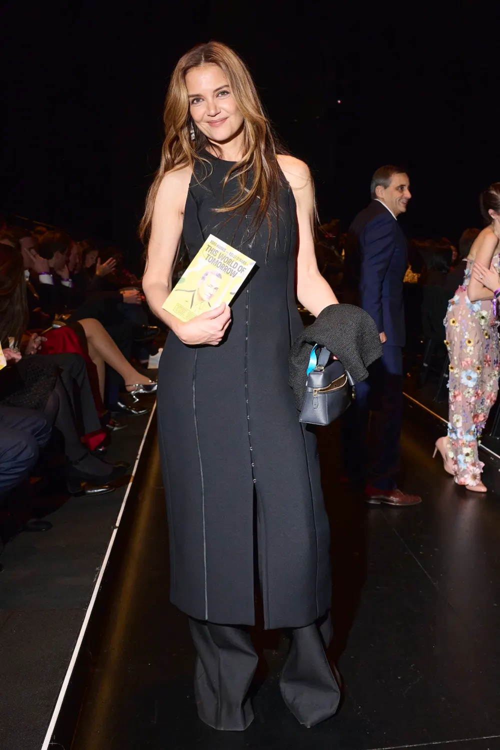 Katie Holmes Rocks a Classy Tailored Dress