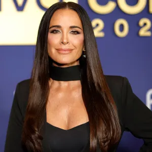 BRAVOCON -- "Red Carpet" -- Pictured: Kyle Richards arrives at Caesars Forum in Las Vegas, NV on Friday November 14, 2025 -- (Photo by: Rich Polk/Bravo)