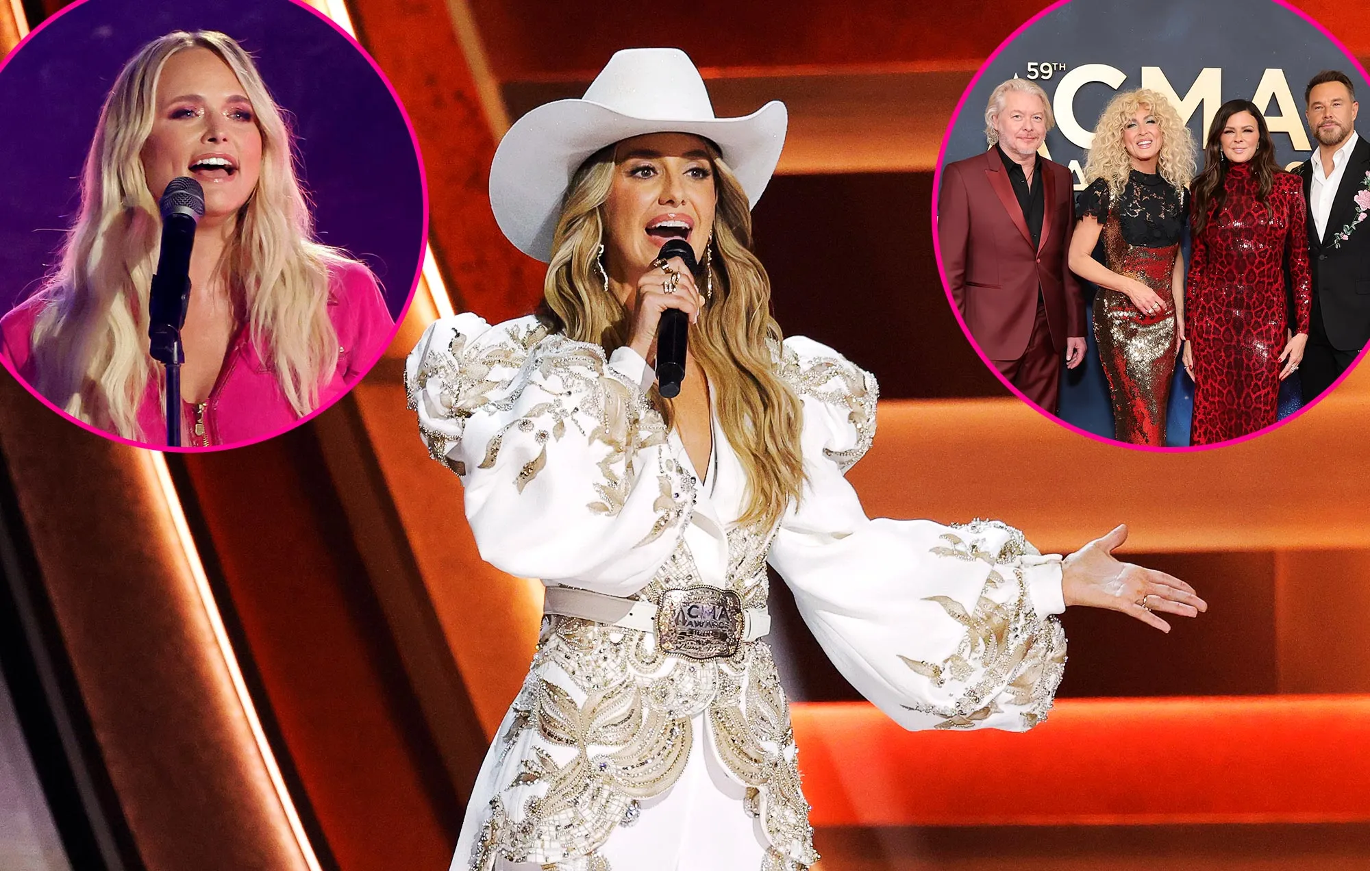 Lainey Wilson Kicks Off 2025 CMA Awards With Medley Featuring Miranda Lambert Little Big Town and More 2247550085 2214148015 2247545289