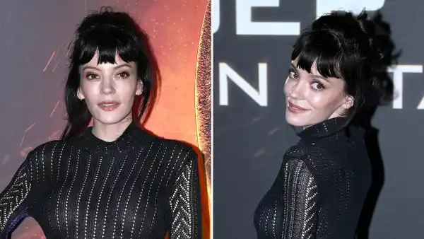 Lily Allen Shows Off Her Bum in Sheer Dress Amid David Harbour Split